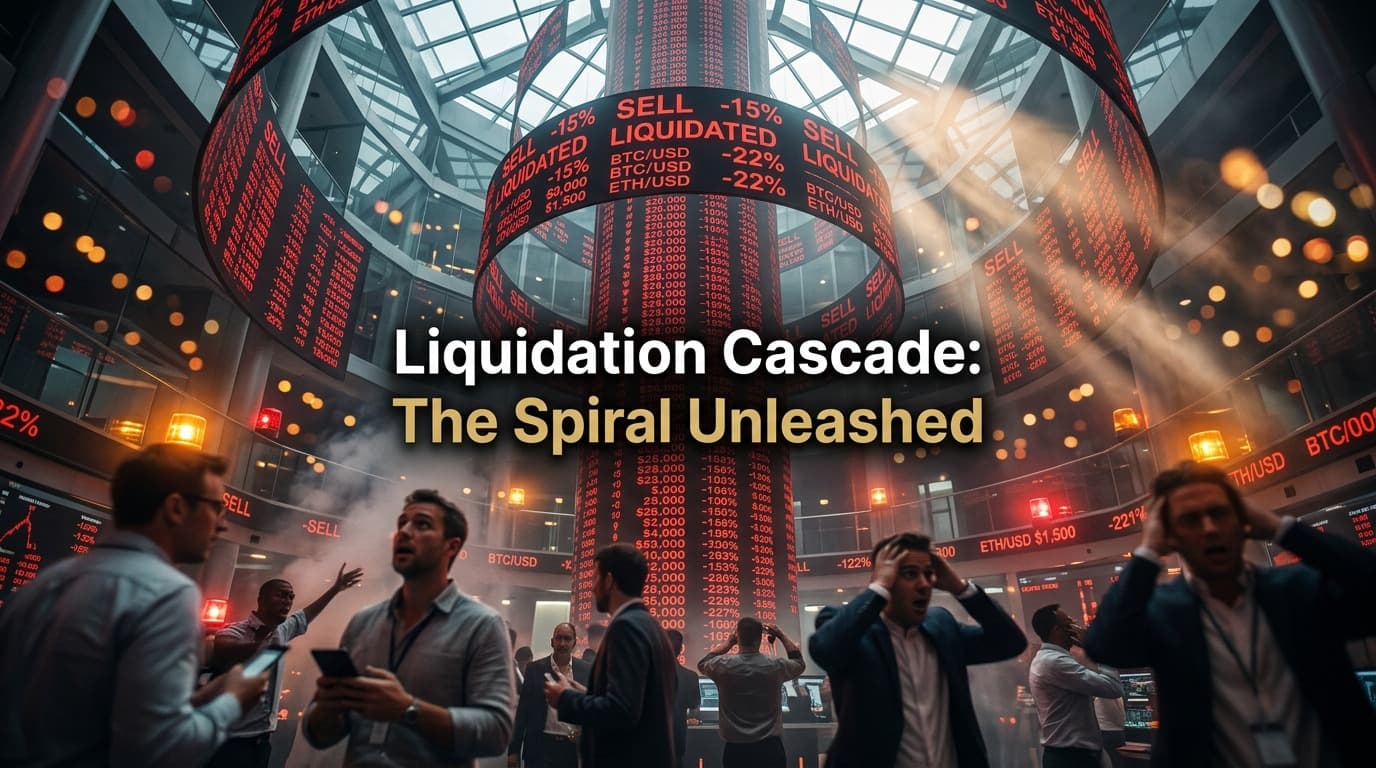 Liquidation Cascade Explained: How Forced Selling Spirals in Crypto Markets