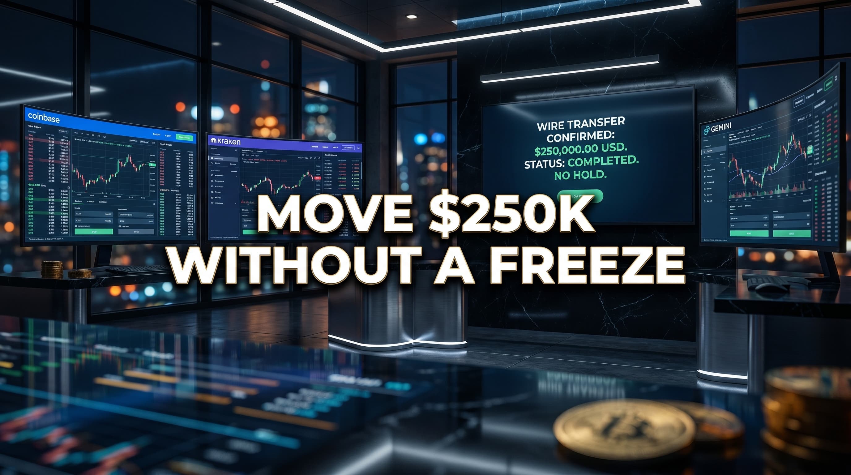 High-Limit Withdrawals: Moving $250k Without a Freeze. Which Exchange?