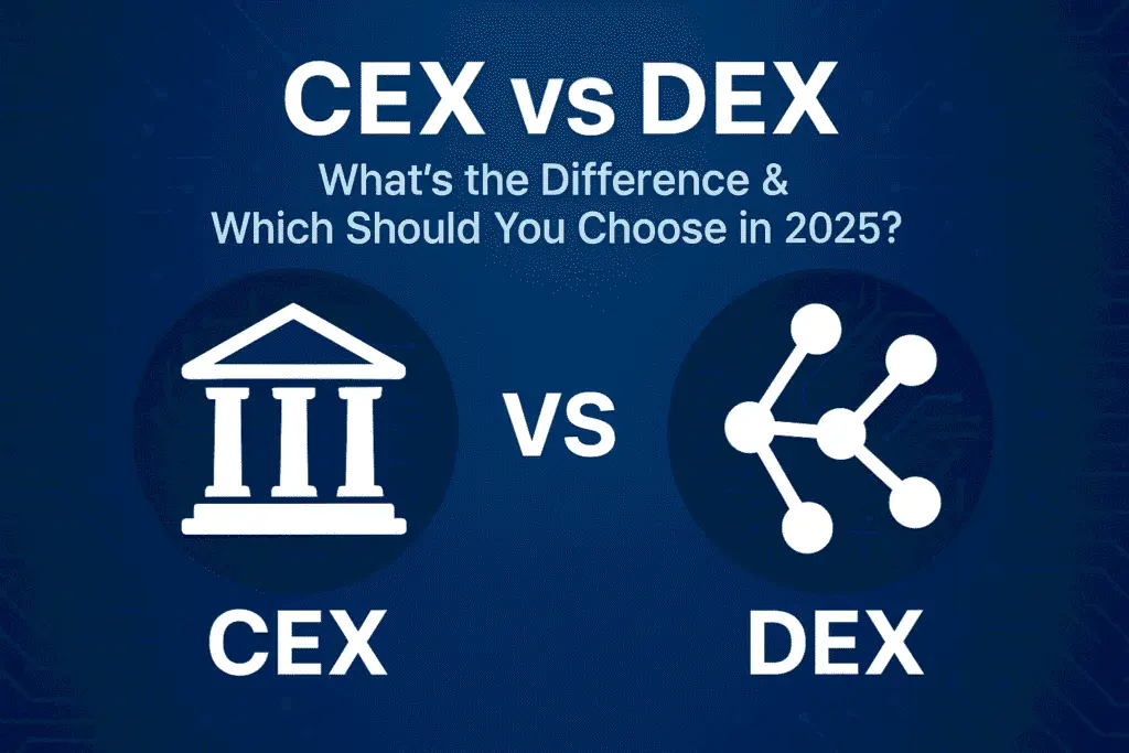 CEX vs DEX – What’s the Difference & Which Should You Choose – 2025 Guide